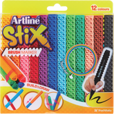 Artline Stix Brush Tip | 12-Pack